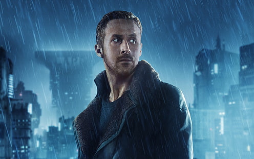 Blade Runner 2049, películas, hombres, actor, Ryan Gosling, Oficial K, Fondo de pantalla HD HD wallpaper