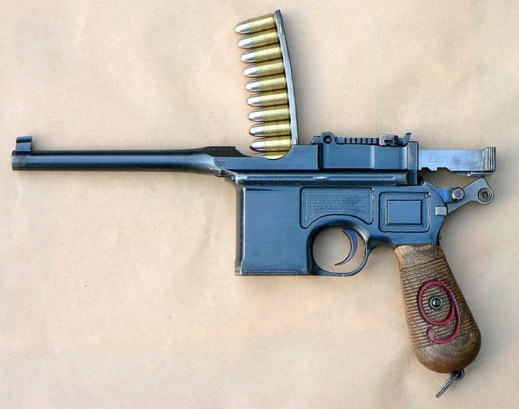 mauser c96 pistol, HD wallpaper