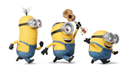 Movie, Minions, Bob (Minions), Kevin (Minions), Stuart (Minions), HD wallpaper HD wallpaper