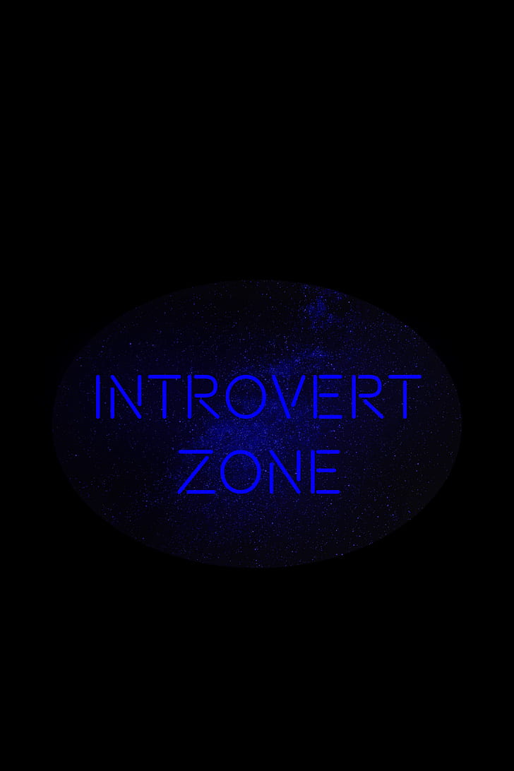 introvertido, zona, território, inscrição, HD papel de parede, papel de parede de celular