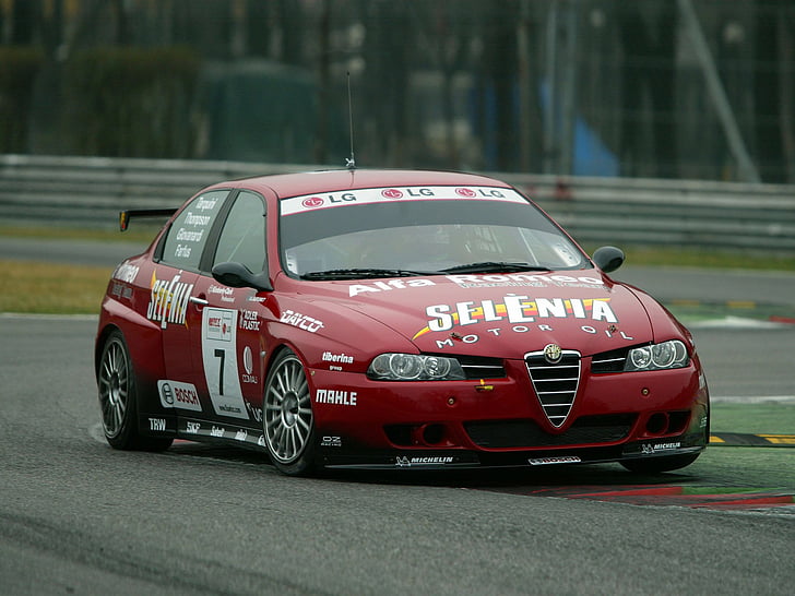 156, 2000, 2004 07, Alfa, Race, Racing, Romeo, SE107, Super, WTCC, HD-Hintergrundbild