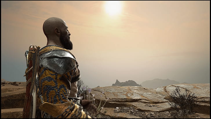 God of War, God of War (2018), Kratos, PlayStation 4, Tapety HD