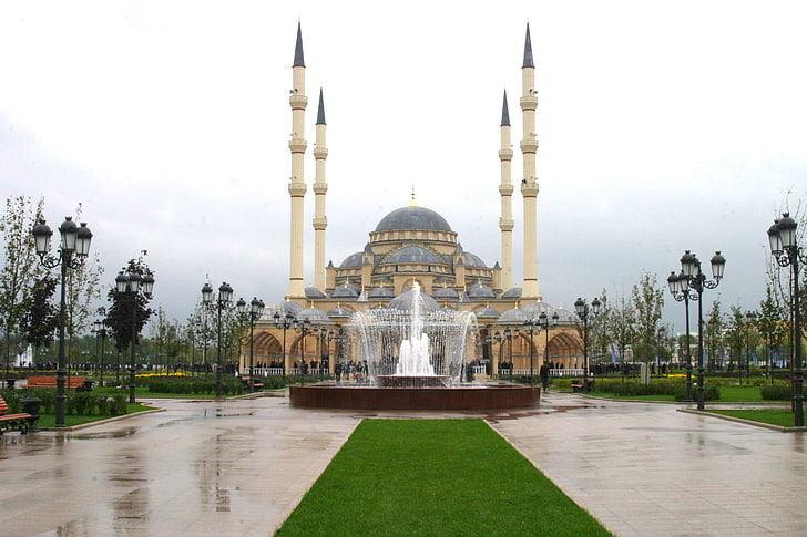город, здание, Стамбул, мечеть Султана Ахмеда, Турция, HD обои