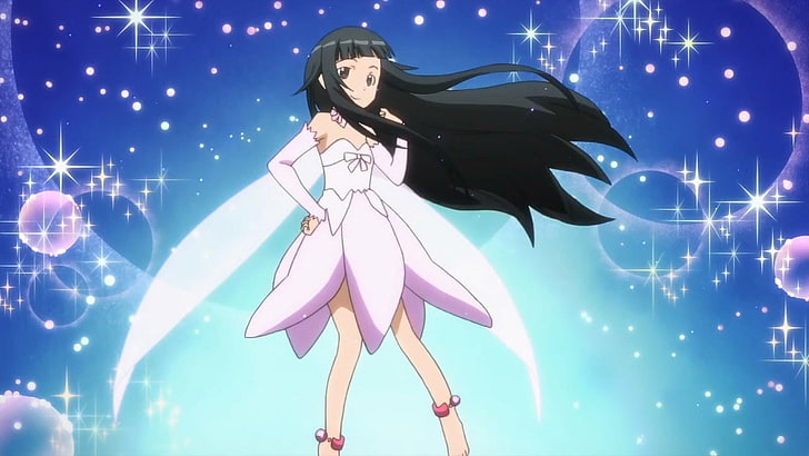 black haired female character illustration, Sword Art Online, Yui (Sword Art Online), HD wallpaper