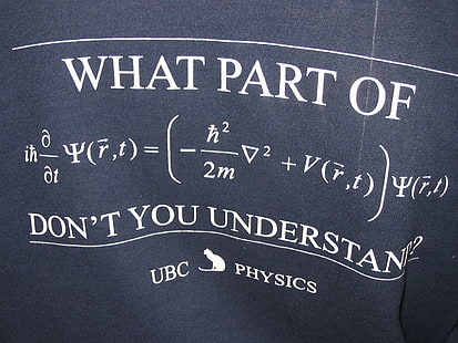 уравнение, формула, математика, математика, физика, плакат, наука, текст, типография, HD тапет HD wallpaper