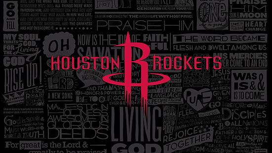 Koszykówka, Houston Rockets, Logo, NBA, Tapety HD HD wallpaper