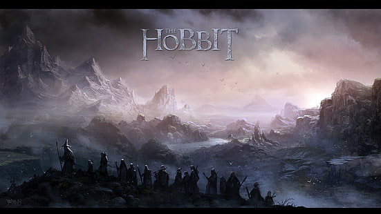 Le Seigneur des anneaux Le Hobbit HD, l'affiche du film hobbit, films, les, anneaux, seigneur, hobbit, Fond d'écran HD HD wallpaper