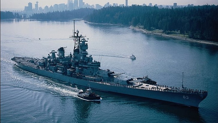 USS Missouri BB 63, HD-Hintergrundbild