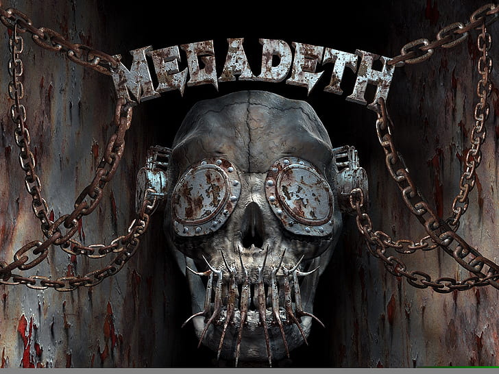 Album, Bands, Cover, Gruppen, Hard, Heavy, Megadeth, Metal, Rattlehead, Rock, Skulls, Thrash, Vic, HD-Hintergrundbild