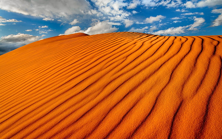 Sand Dunes, sand, HD wallpaper