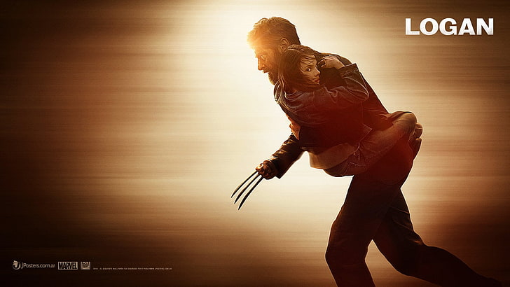 Film, Logan, Dafne Keen, Hugh Jackman, Logan (Film), Wolverine, X-23, HD masaüstü duvar kağıdı