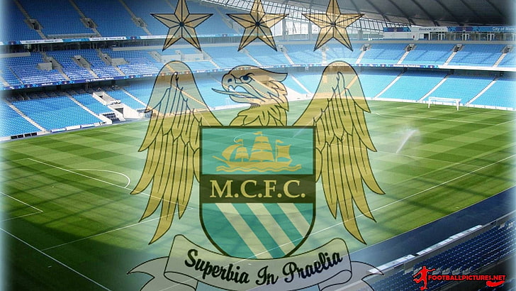 Fotboll, Manchester City F.C., HD tapet
