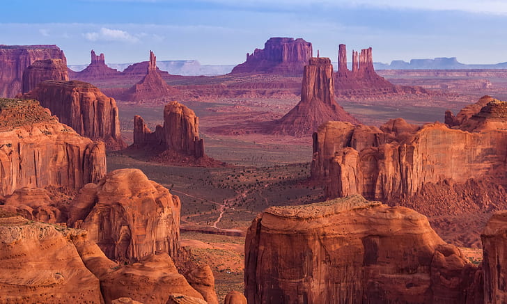 Monument Valley 4k Windows für Desktop, HD-Hintergrundbild