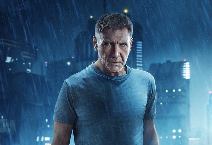 Harrison Ford As Rick Deckard Blade Runner 2049, HD wallpaper