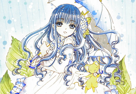 Anime, Cardcaptor Sakura, Keroberos (Card Captor Sakura), Tomoyo Daidouji, HD wallpaper HD wallpaper