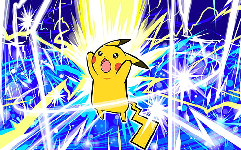 Illustration de Pokemon Pikachu, Pokémon, Pikachu, Fond d'écran HD HD wallpaper