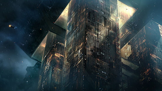  Movie, Blade Runner 2049, Blade Runner, Cyberpunk, Spinner (Blade Runner), HD wallpaper HD wallpaper