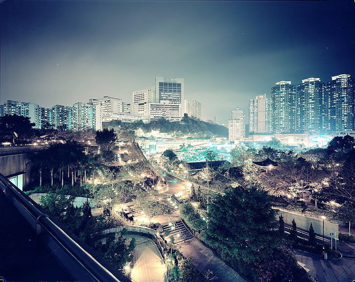 Stadtbild, Hong Kong, HD-Hintergrundbild