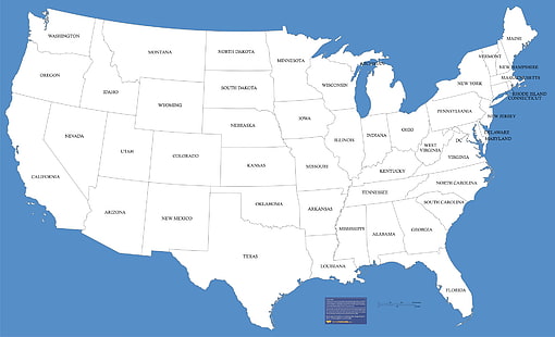Varie, Mappa degli Stati Uniti, Mappa, Stati Uniti d'America, Mappa degli Stati Uniti d'America, Mappa degli Stati Uniti, Sfondo HD HD wallpaper