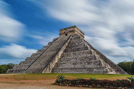 Pyramide Chichen Itza, HD-Hintergrundbild HD wallpaper