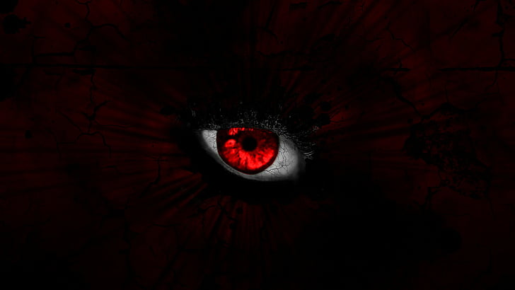 Anime, Teufel, Auge, HD-Hintergrundbild