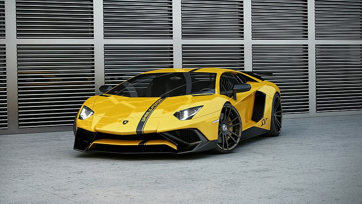 รถ, Lamborghini Aventador, วอลล์เปเปอร์ HD