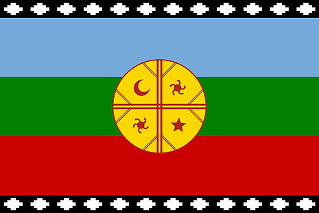 Bandeira de 2000px, mapuches svg, HD papel de parede HD wallpaper