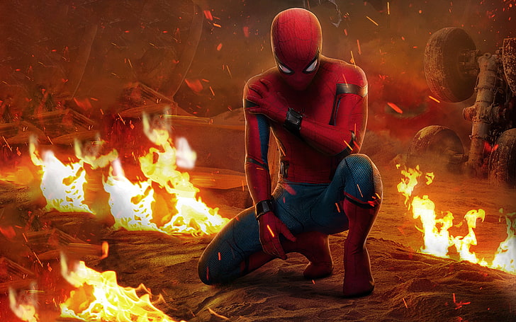 Spider-Man: Homecoming (2017), Marvel Cinematic Universe, Spider-Man, Sfondo HD