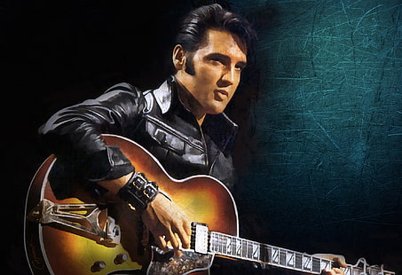 Elvis Presley, musician, singer, Rock-n-roll, Elvis Presley, HD wallpaper HD wallpaper