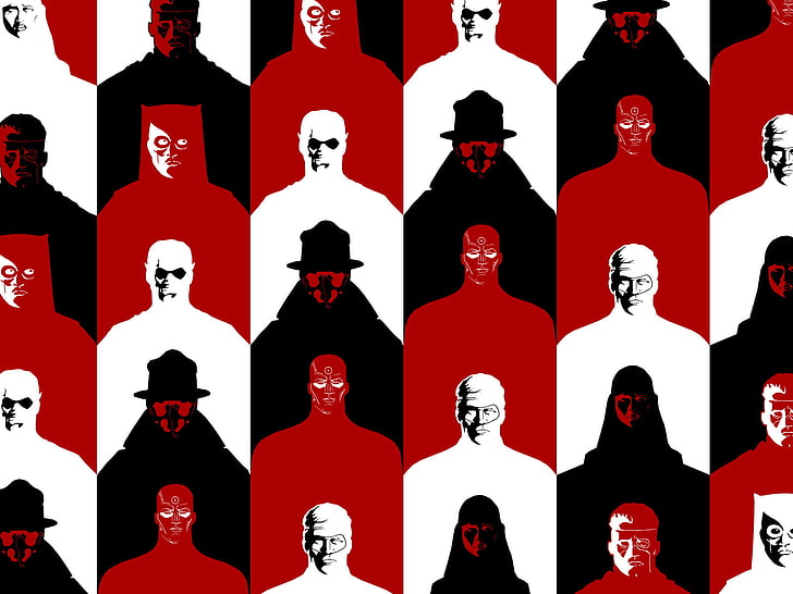 Watchmen (film), Rorschach, komiksy, Dr. Manhattan, Watchmen, Tapety HD