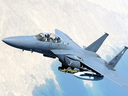 F-15 Strike Eagle Eagle F15 истребитель Jet HD, транспортные средства, военные, истребитель, реактивный, Eagle, F15, HD обои HD wallpaper