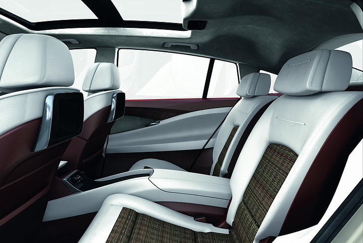 BMW Concept 5 Series Gran Turismo, bmw_5 series_gt_concept interior_, автомобил, HD тапет