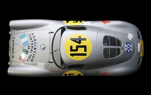 1953, 550, Carrera, купе, Le Mans, Panamericana, Porsche, състезание, състезания, ретро, HD тапет HD wallpaper