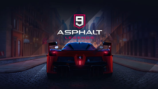 Videospiel, Asphalt 9: Legends, Sportwagen, HD-Hintergrundbild HD wallpaper