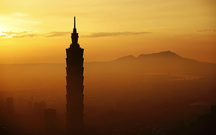 101, Wolkenkratzer, Taipeh, HD-Hintergrundbild
