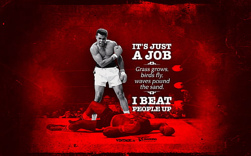 Tapeta Muhammada Ali, sport, boks, nokaut, mistrz, bokser, Mohammed Ali, Ali, Tapety HD HD wallpaper