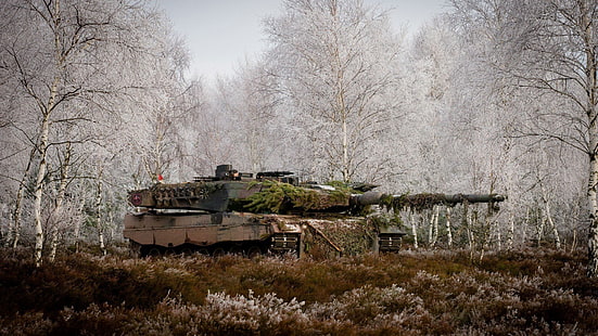 Tank, Leopard 2, Wallpaper HD HD wallpaper