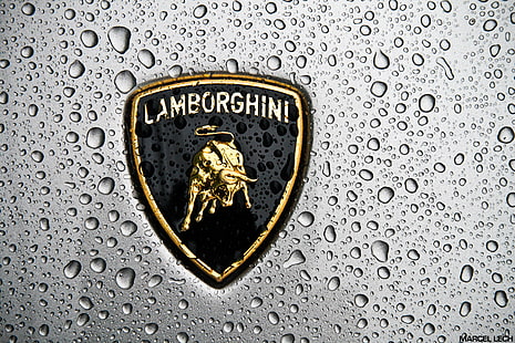 Aventador, Gallardo, Lamborghini, Logo, HD-Hintergrundbild HD wallpaper