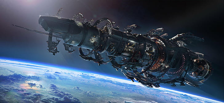 4200x1931 px, action, Combat, fi, Fighting, Fractured, Futuristic, mmo, online, sci, shooter, space, spaceship, Strategy, Tactical, HD wallpaper