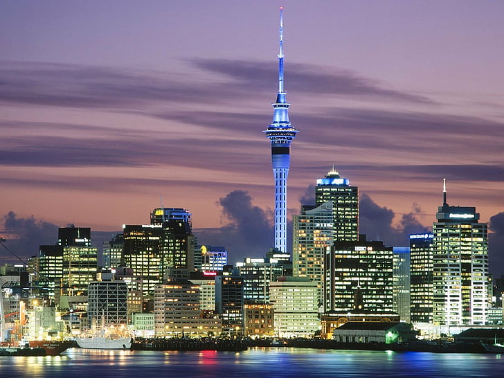 Cities, Auckland, HD wallpaper