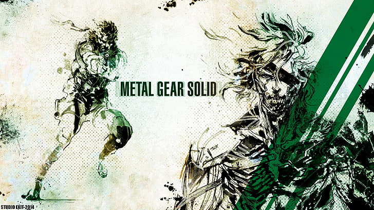 Metal Gear Solid, Raiden, cobra, Solid Snake, Metal Gear Rising: Revengeance, videogames, HD papel de parede