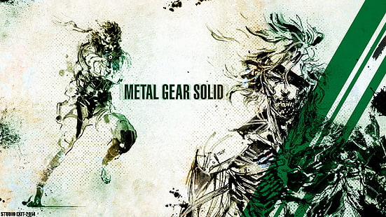Metal Gear Solid, Raiden, ular, Solid Snake, Metal Gear Rising: Revengeance, video games, Wallpaper HD HD wallpaper