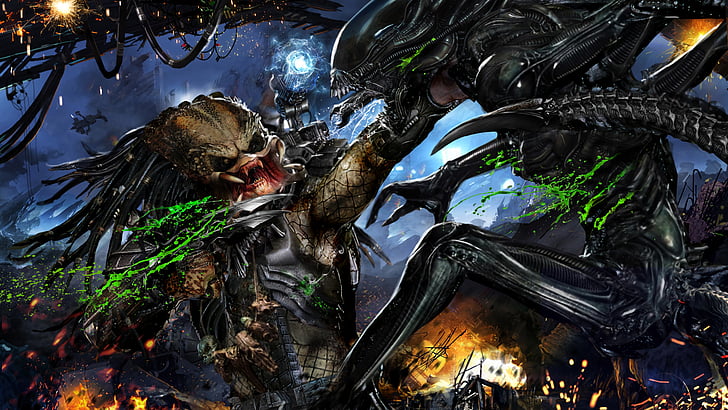 Predator, Alien vs. Predator, Xenomorph, HD-Hintergrundbild