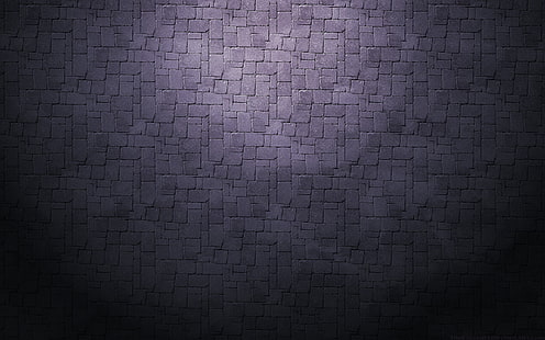 pavimento gris, ladrillos, púrpura, azulejos, textura, pared, Fondo de pantalla HD HD wallpaper