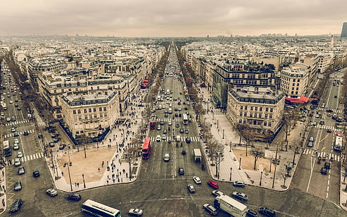 cityscape, bangunan, Paris, Prancis, Wallpaper HD HD wallpaper