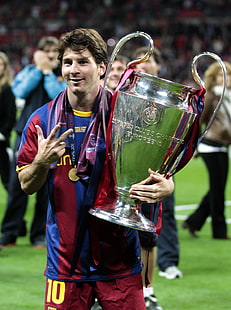 Lionel Messi Champions FC Barcelona Wembley Champions League Cup 2364x3171 Sport Fotboll HD Art, mästare, Lionel Messi, HD tapet HD wallpaper