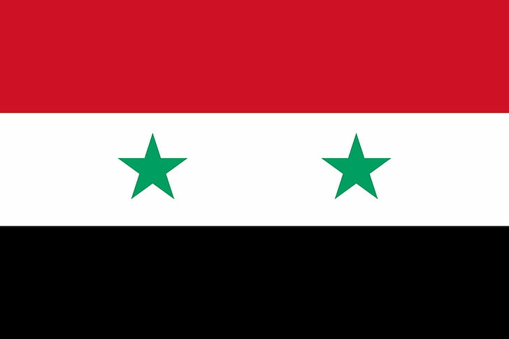 bendera syria, Wallpaper HD