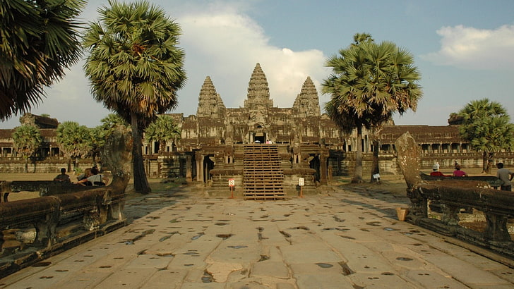 Temples, angkor wat, Fond d'écran HD