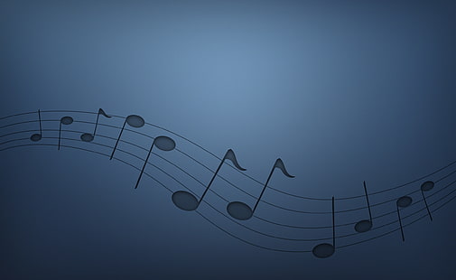 Noten, Musiknoten, Musik, Musical, Notizen, HD-Hintergrundbild HD wallpaper