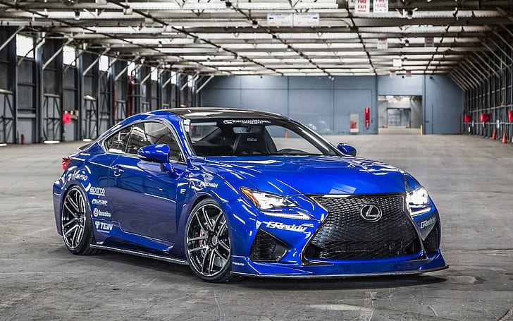 2014 Lexus RC F Gordon Ting tarafından, mavi lexus spor coupe, lexus, 2014, Gordon, ting, araba, HD masaüstü duvar kağıdı
